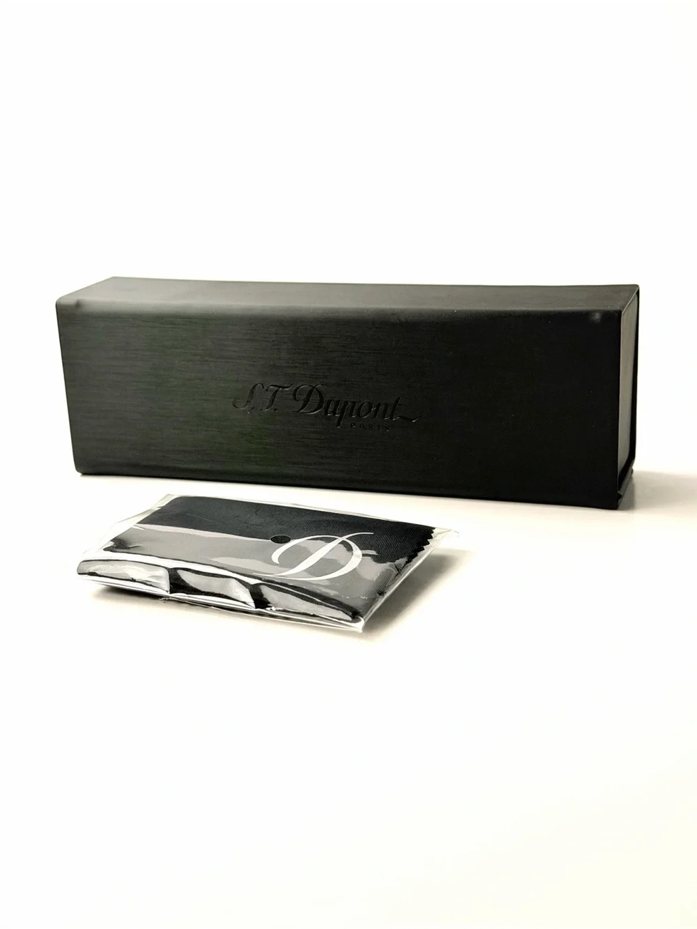 S.T. Dupont Black Accessory Case for Eyeglasses